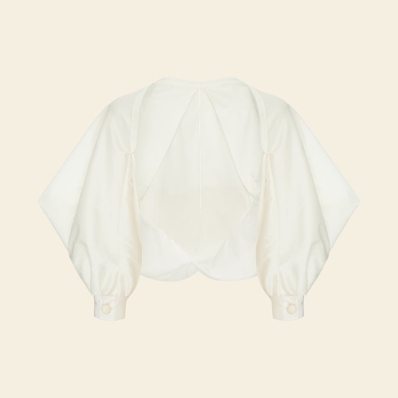 Bolero Manga Bufante Off-white