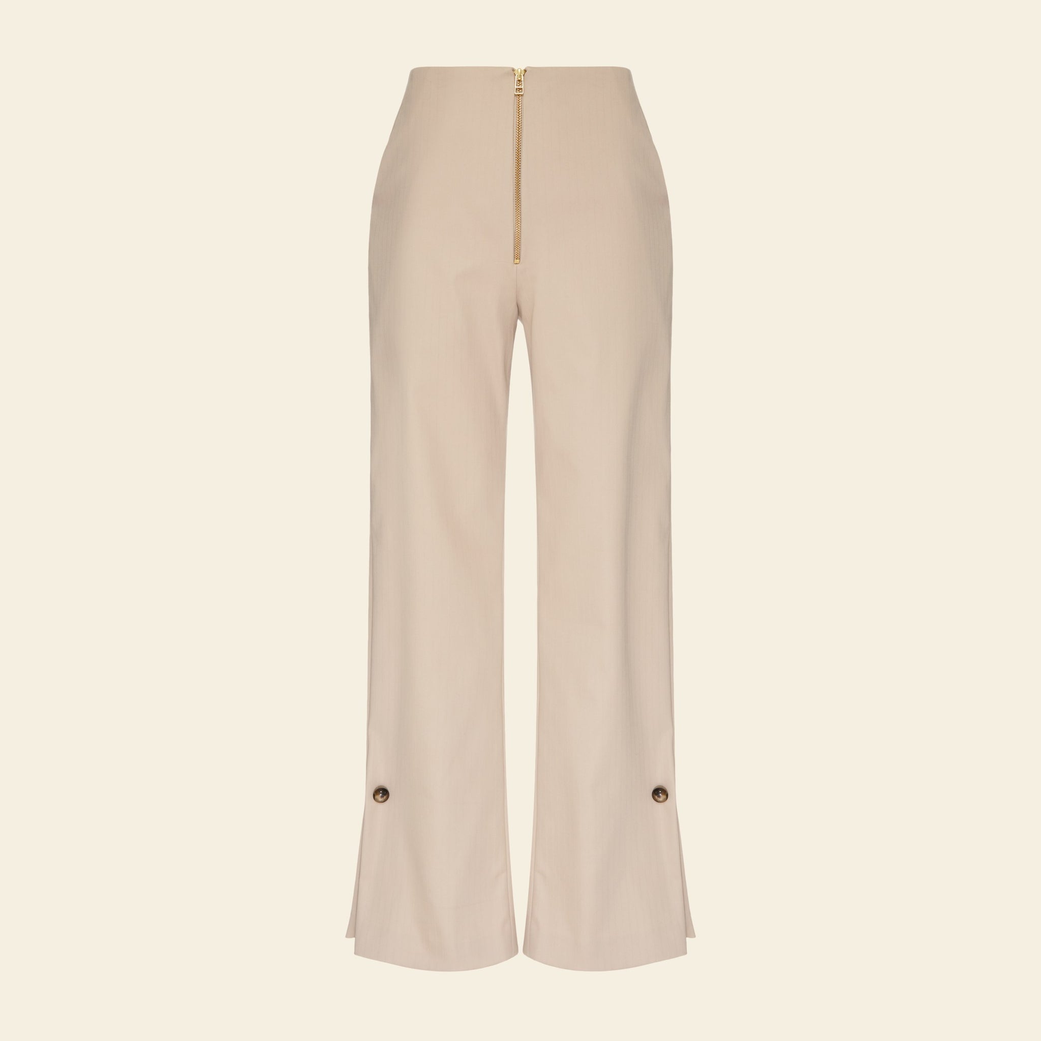 Calça Alfaiataria Creme — still 1