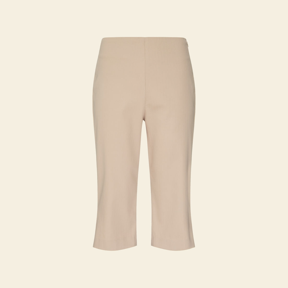 Calça Capri Creme — still frente