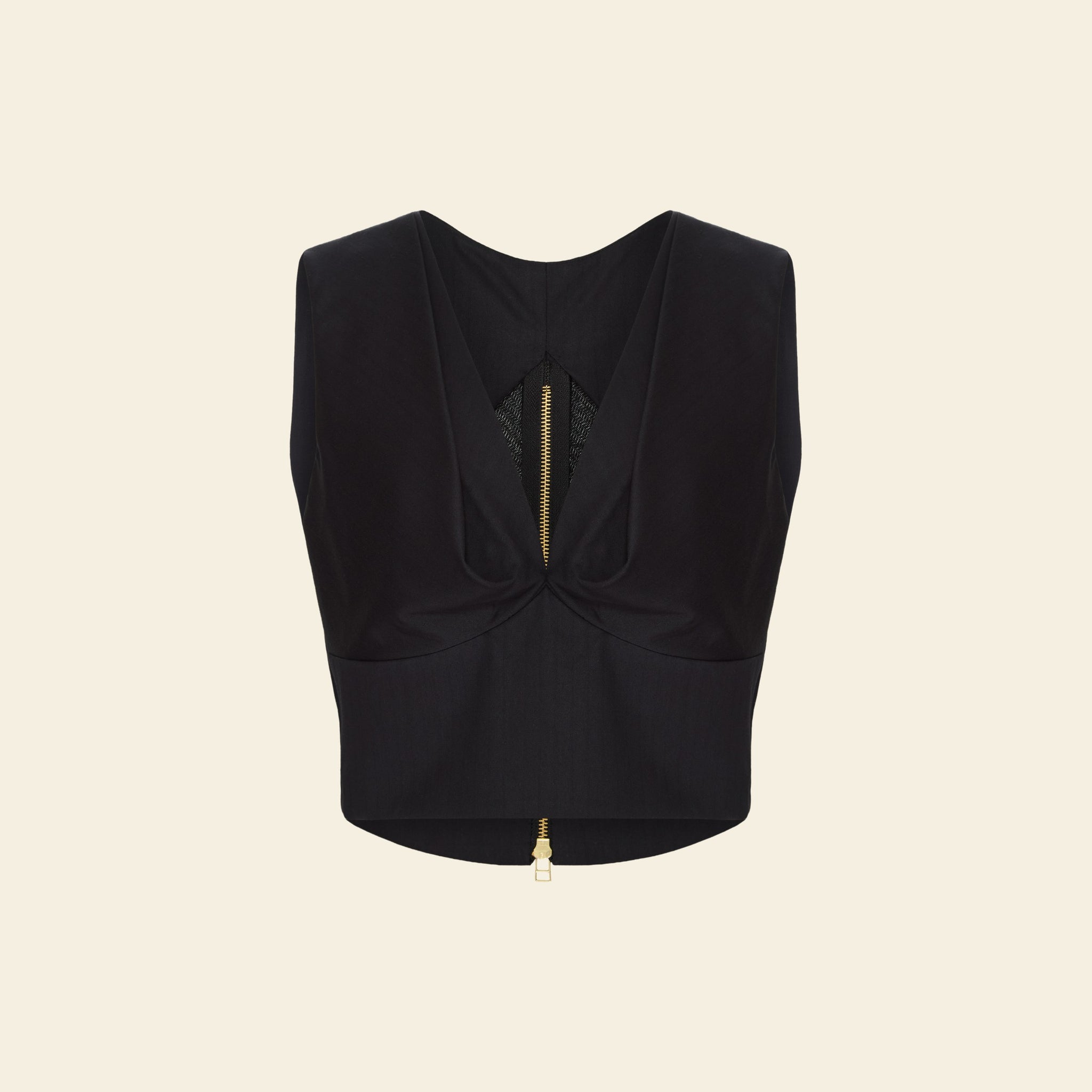 Top Cropped Gola V Preto — still 1