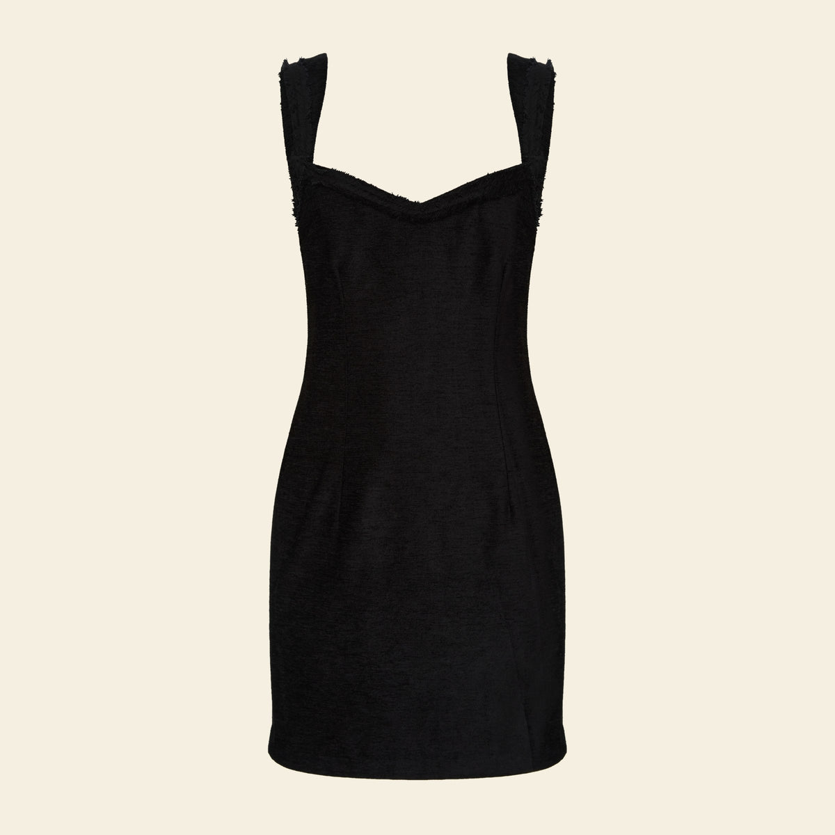 Vestido Tubinho Mini Preto — still frente